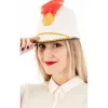 Sombrero de Majorette Blanco