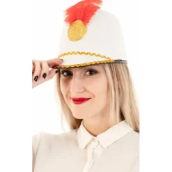 Sombrero de Majorette Blanco