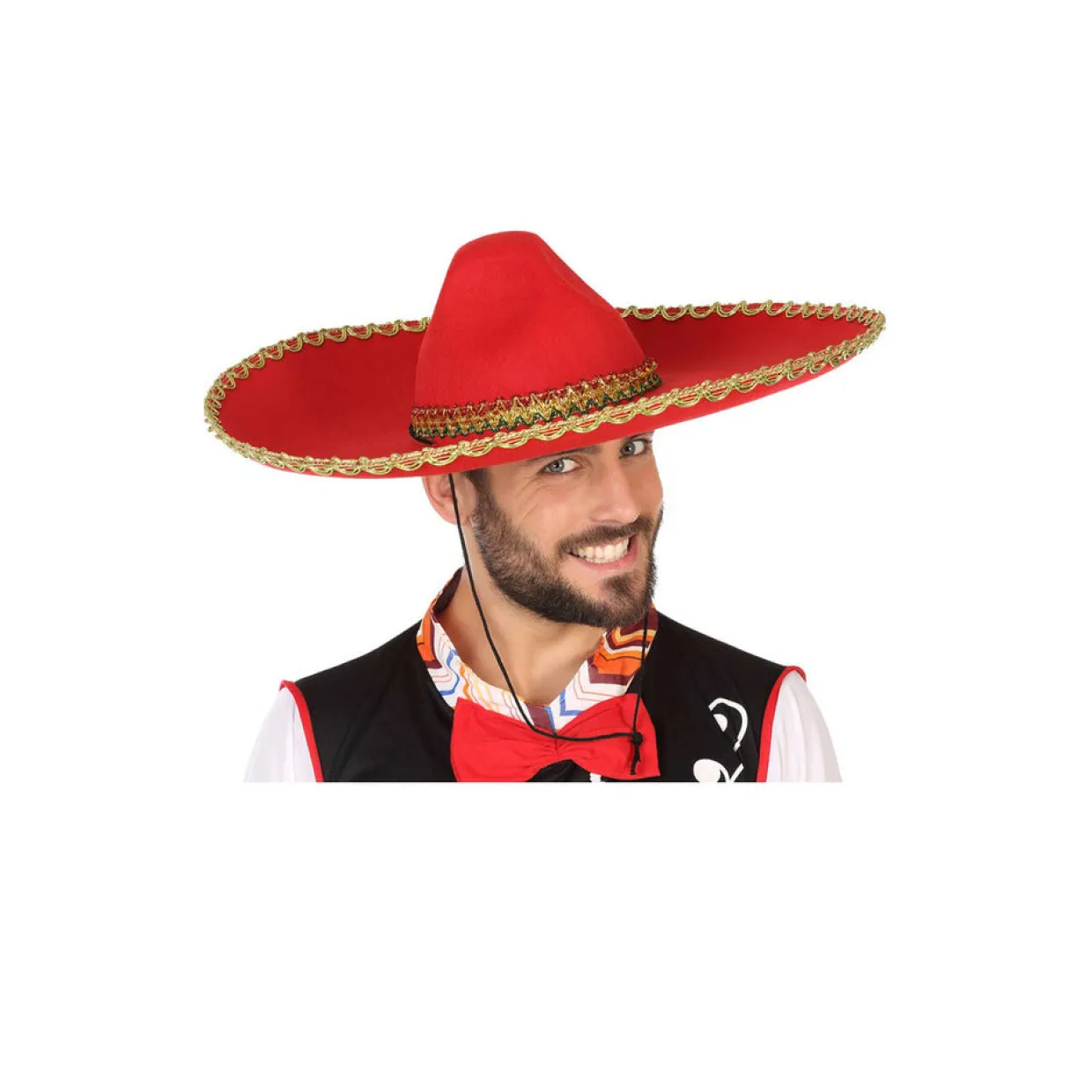 Sombrero de Mexicano Rojo