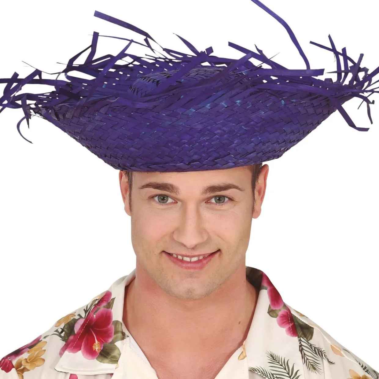 Sombrero de Paja Azul