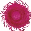Sombrero de Paja Fucsia
