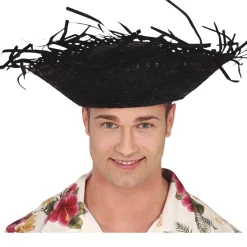 Sombrero de Paja Negro