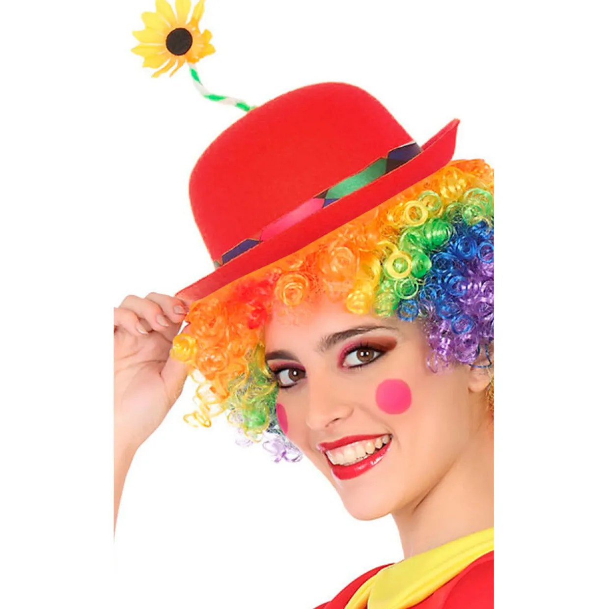 Sombrero de Payaso Rojo