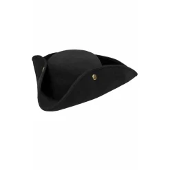Sombrero de Pirata Almirante Negro