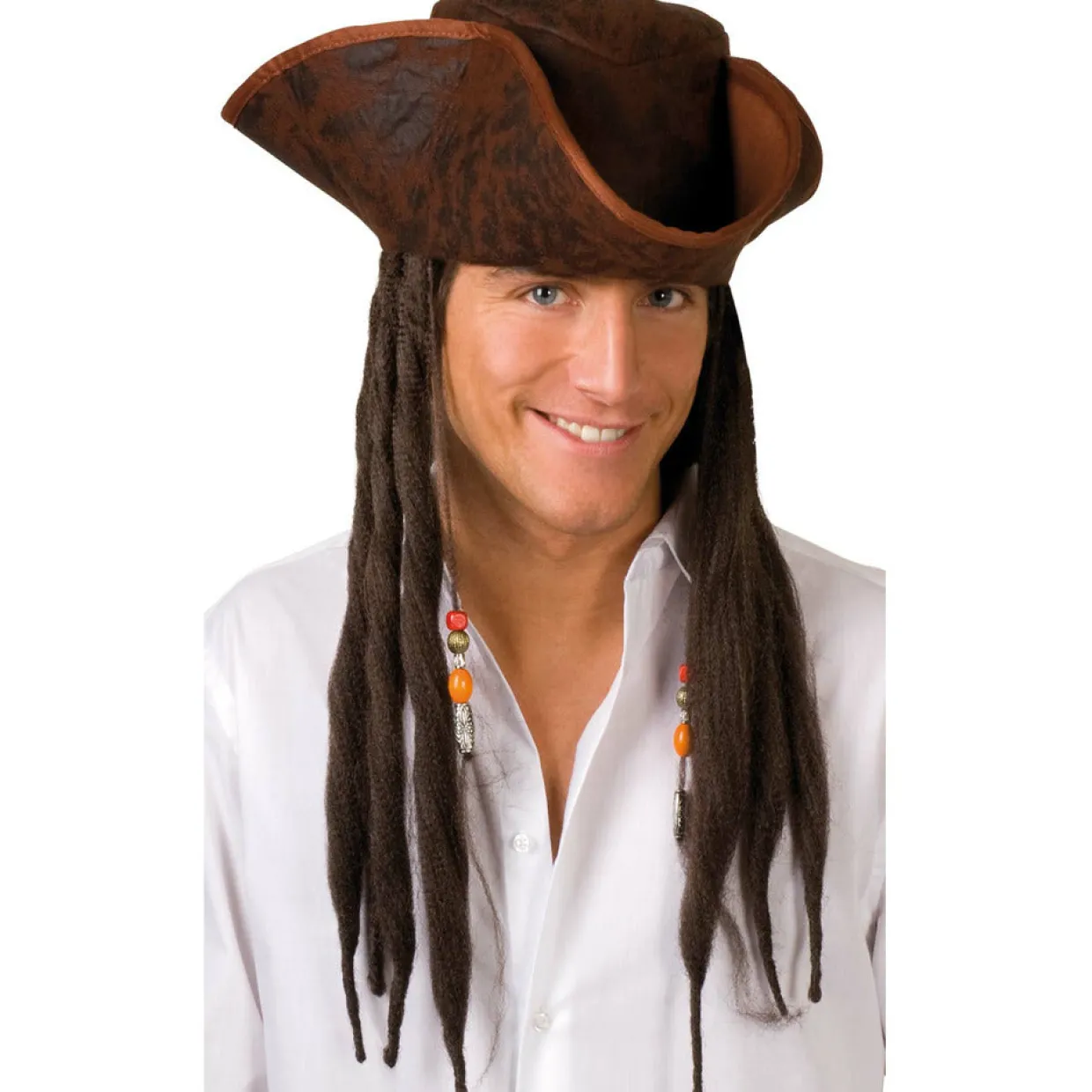 Sombrero de Pirata con Rastas Eco