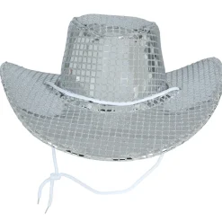 Sombrero de Vaquera Plateado