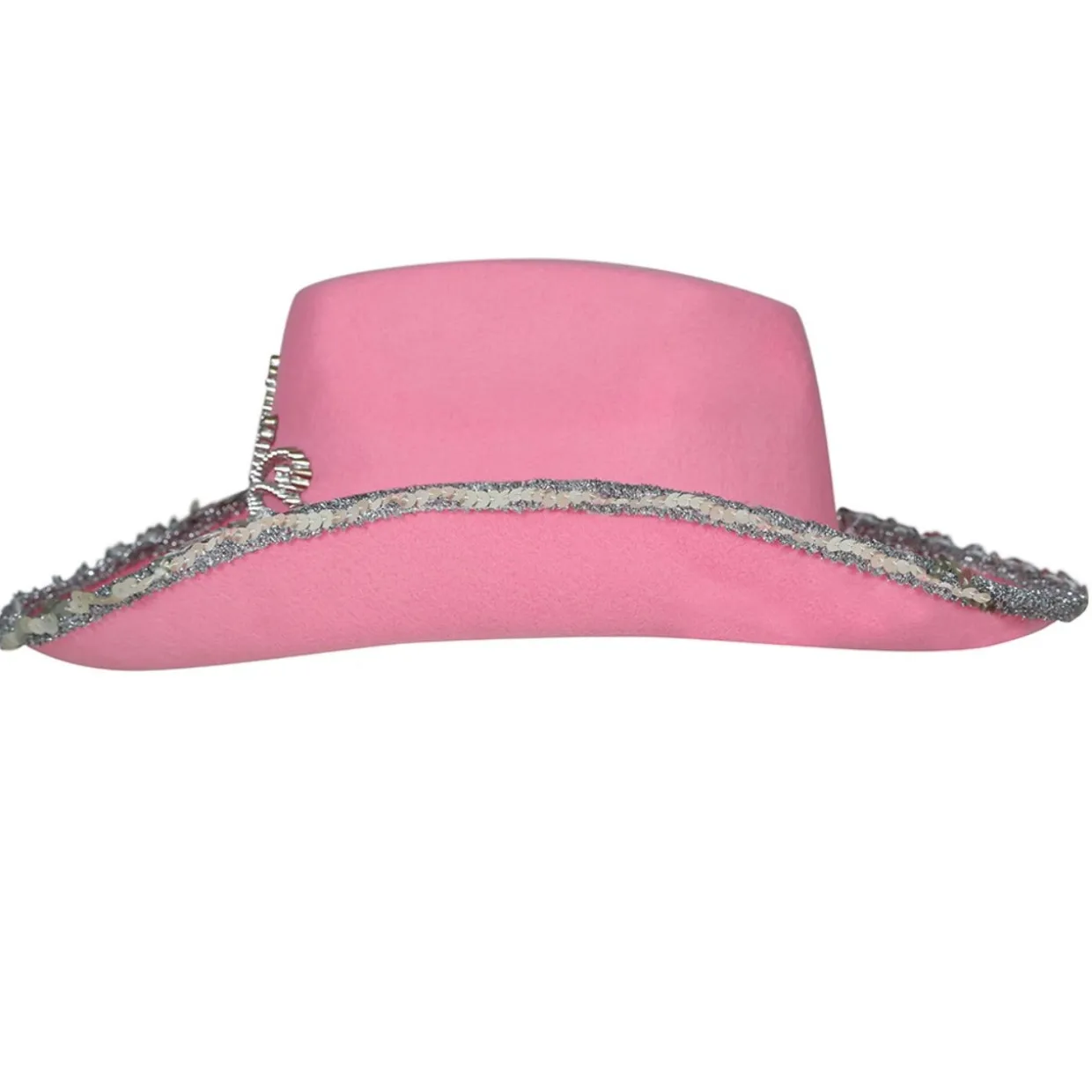 Sombrero de Vaquera Rosa Corona infantil