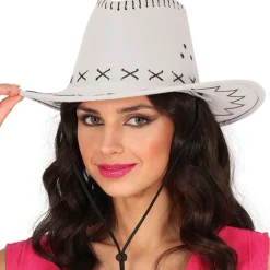 Sombrero de Vaquero Cowboy Blanco