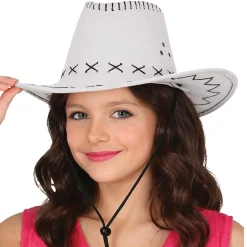 Sombrero de Vaquero Cowboy Blanco infantil