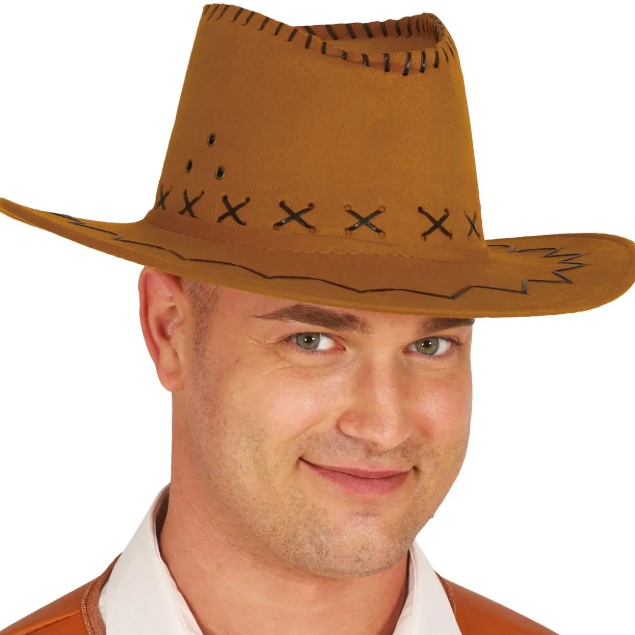 Sombrero de Vaquero Cowboy Marrón Claro