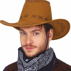 Sombrero de Vaquero Cowboy Marrón Claro