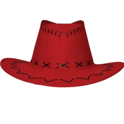 Sombrero de Vaquero Cowboy Rojo