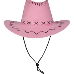 Sombrero de Vaquero Cowboy Rosa
