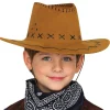 Sombrero de Vaquero Marrón Claro infantil