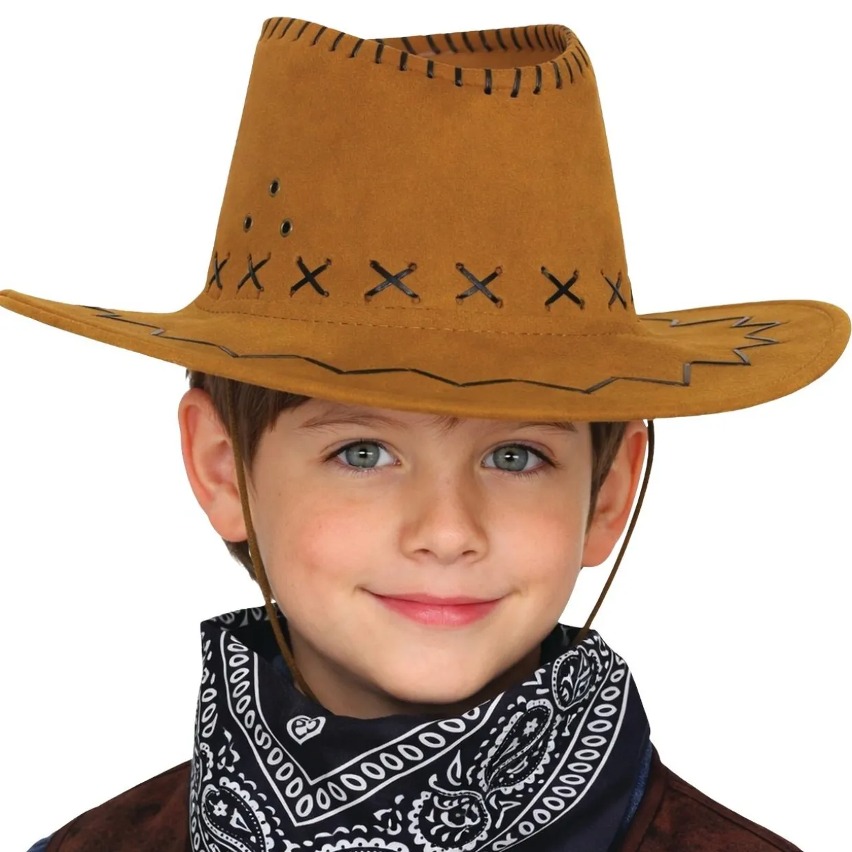 Sombrero de Vaquero Marrón Claro infantil