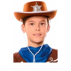 Sombrero de Vaquero Marrón infantil