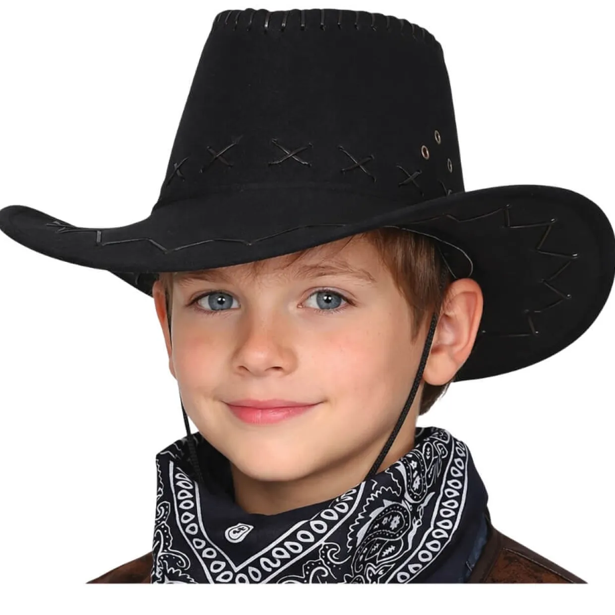 Sombrero de Vaquero Negro infantil