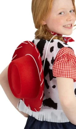 Sombrero de Vaquero Rojo Clásico infantil