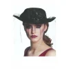 Sombrero de Viuda con Velo