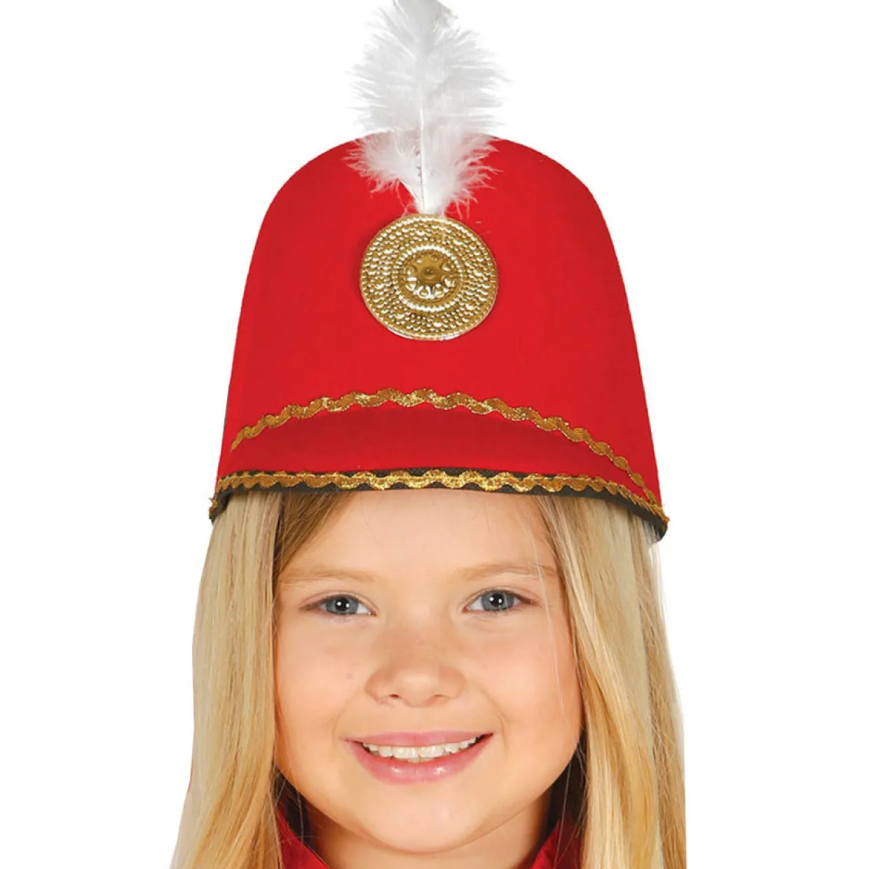 Sombrero Majorette Rojo infantil