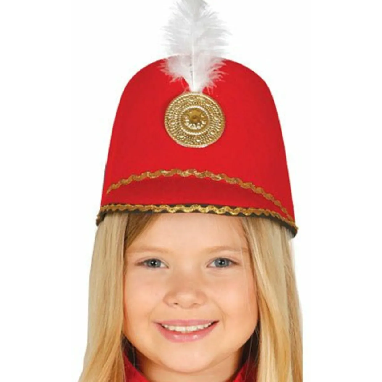 Sombrero Majorette Rojo infantil