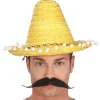 Sombrero Mexicano Amarillo Pequeño