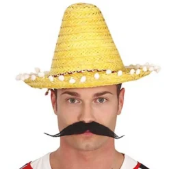 Sombrero Mexicano Amarillo Pequeño