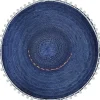 Sombrero Mexicano Azul Borlas