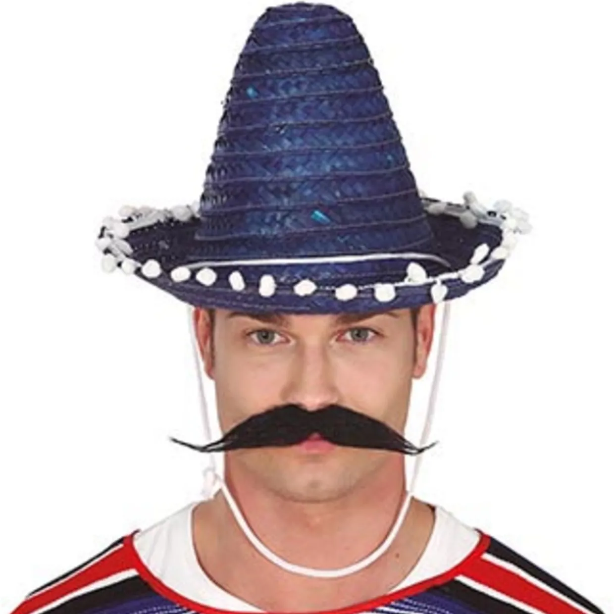 Sombrero Mexicano Azul Pequeño