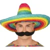Sombrero Mexicano de Paja Multicolor