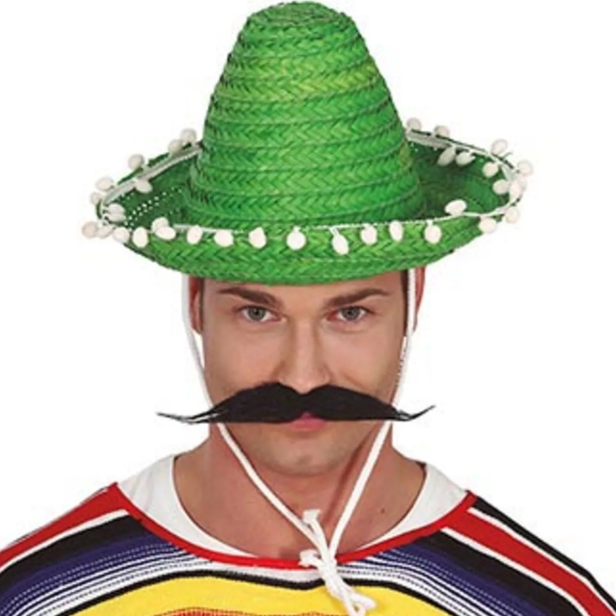 Sombrero Mexicano Verde Pequeño