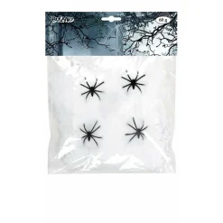 Telaraña Blanca 60gr con 4 Arañas