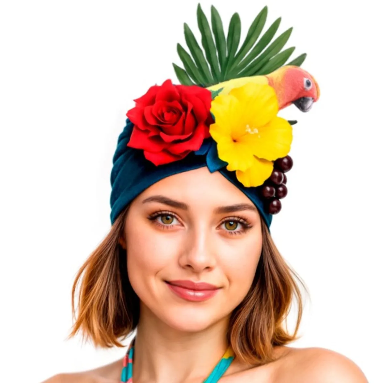 Tocado de Rumbera Tropical