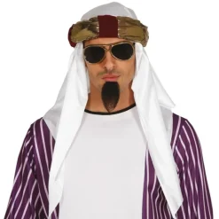Turbante de Árabe Blanco