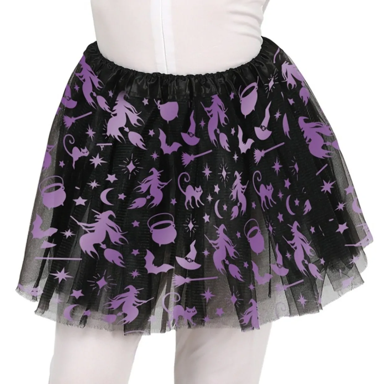 Tutú de Bruja infantil
