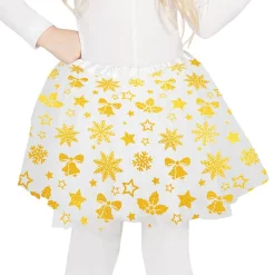 Tutú Estrellas Navidad infantil
