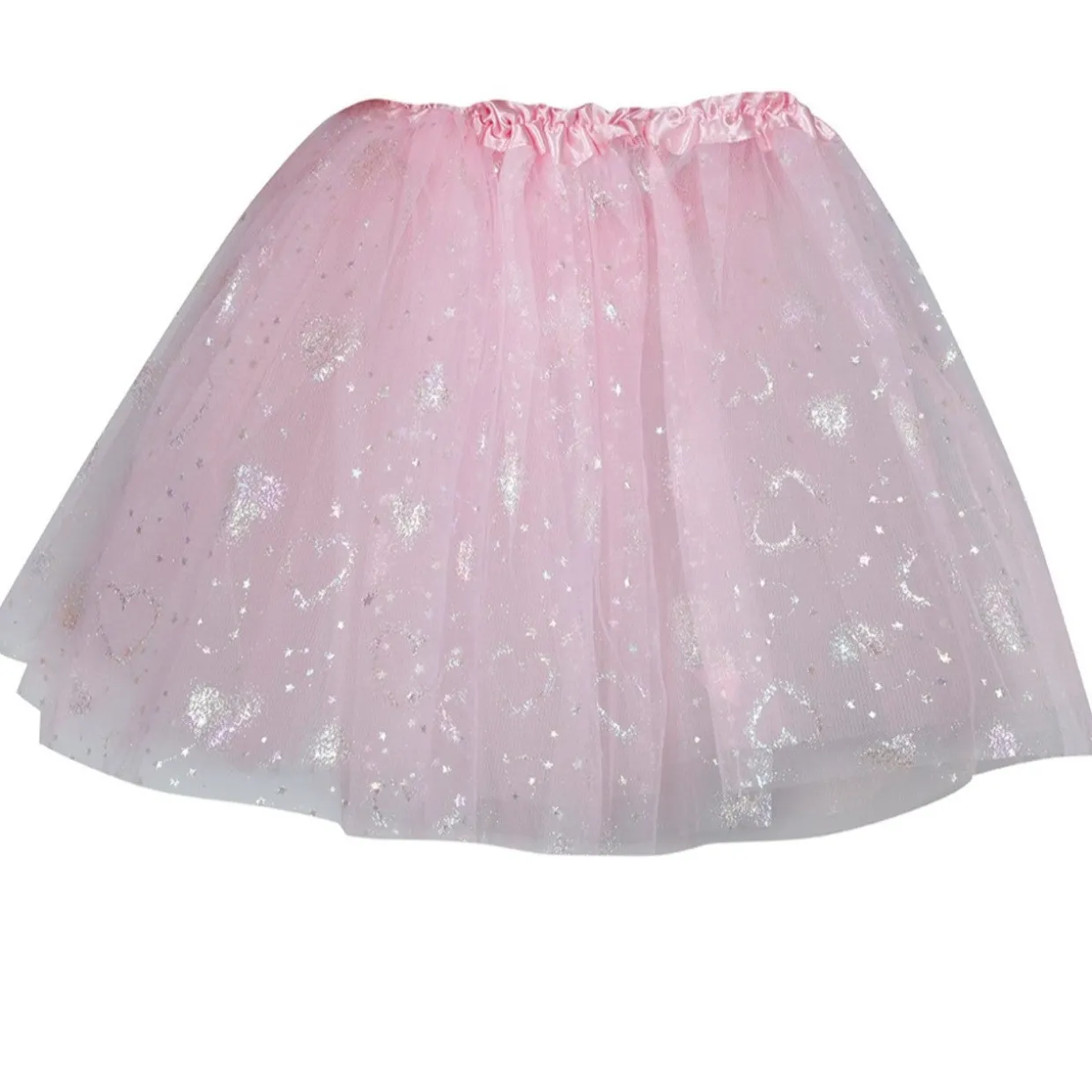 Tutú Rosa Estrellas infantil