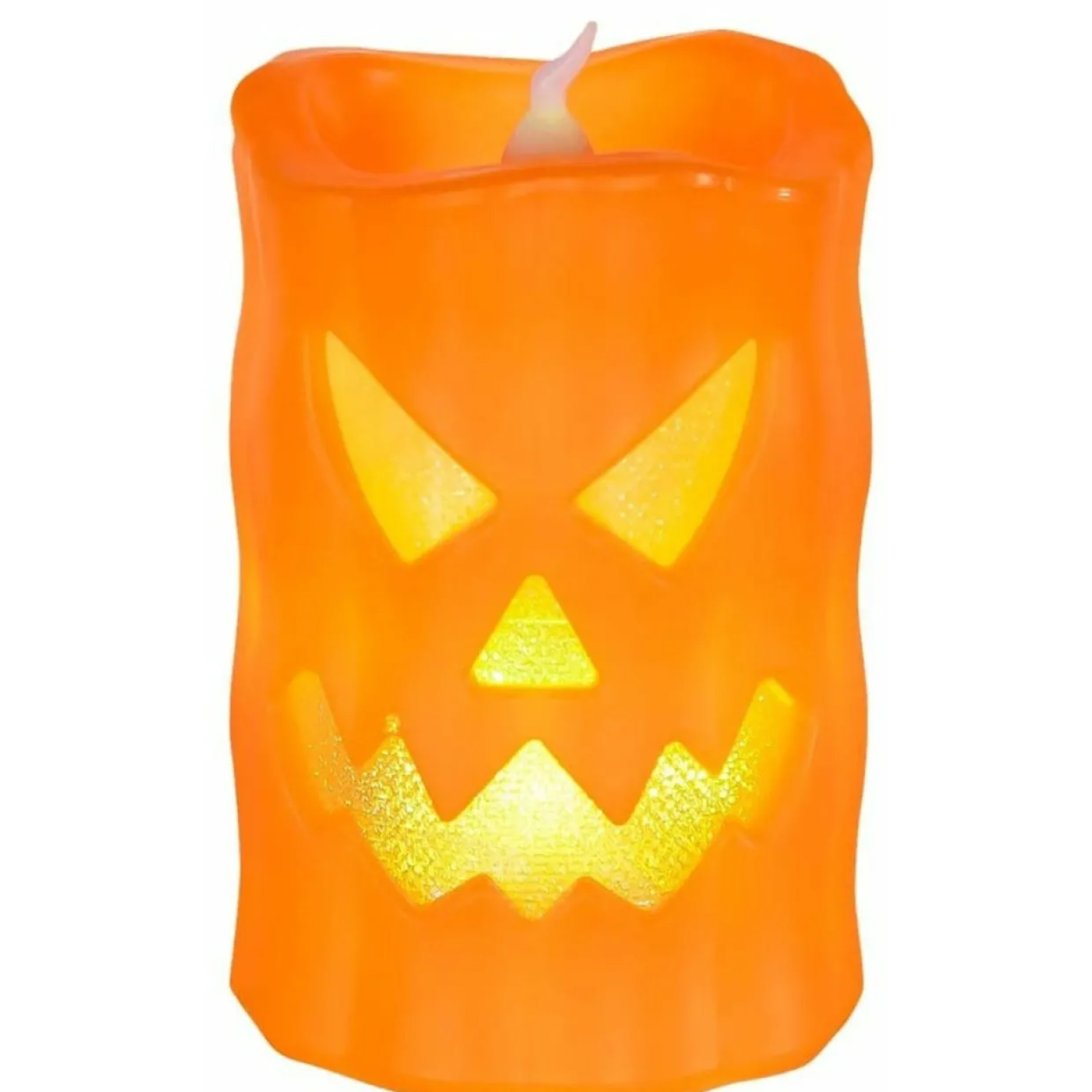 Vela de Calabaza Led